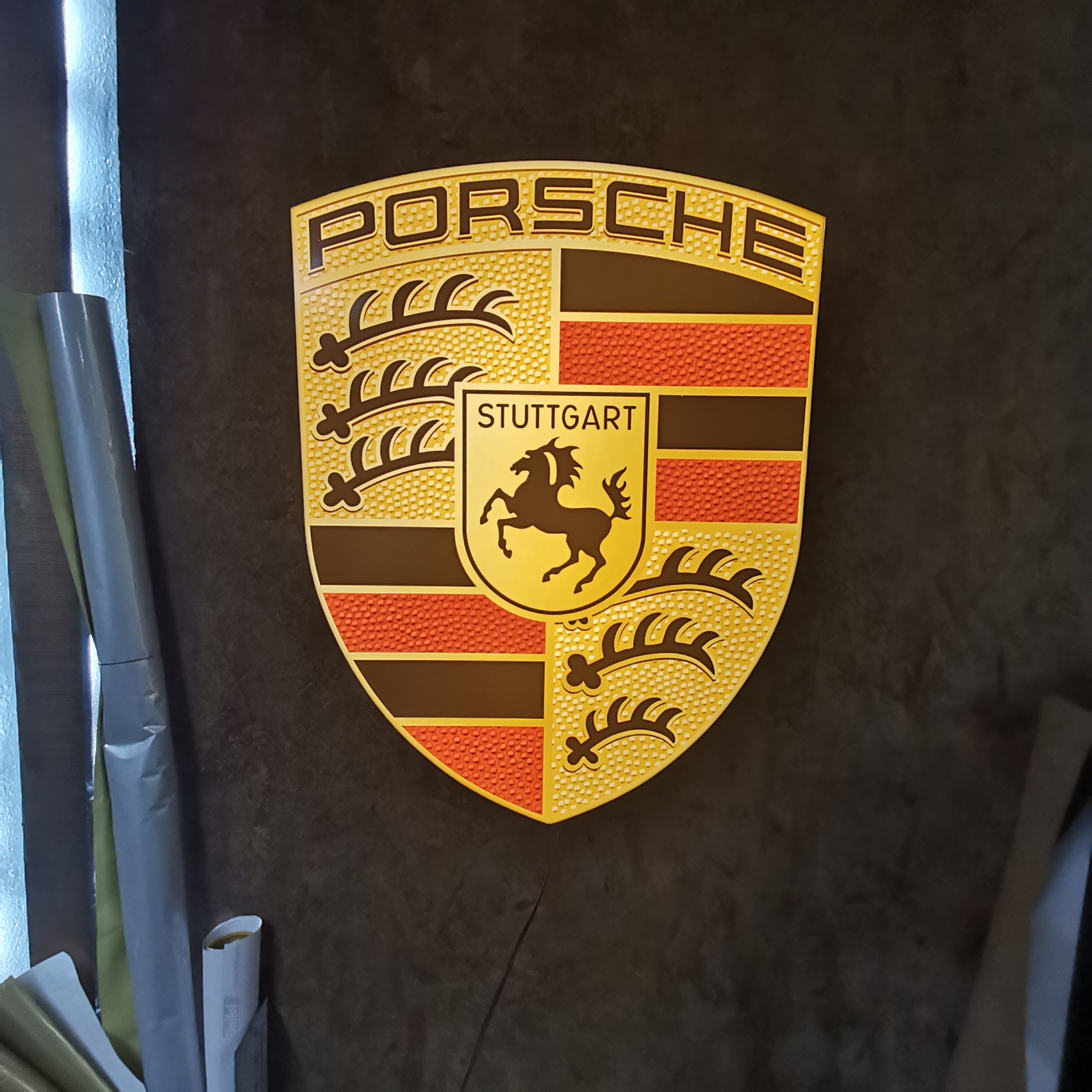 Porsche Logo Led Sign