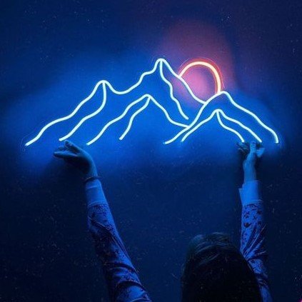 dağ neon led