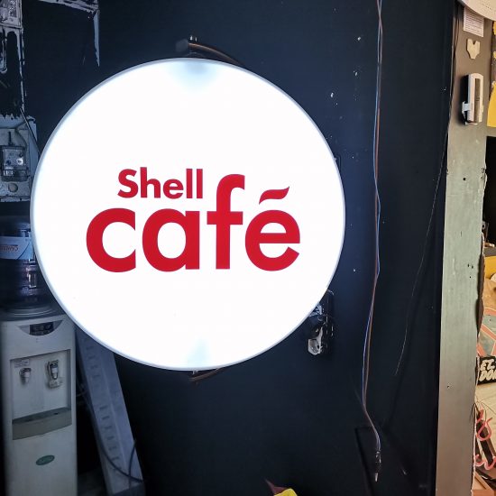 Shell Cafe Dönen Tabela