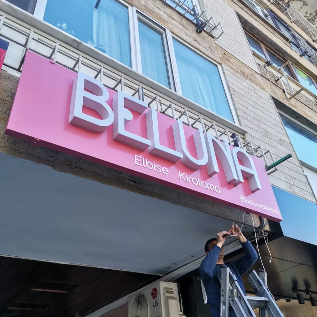 Tabela Modelleri | Işıklı Tabela ve Kutu Harf Sistemleri 5 Bağdat Caddesi kutu harf tabela modelleri